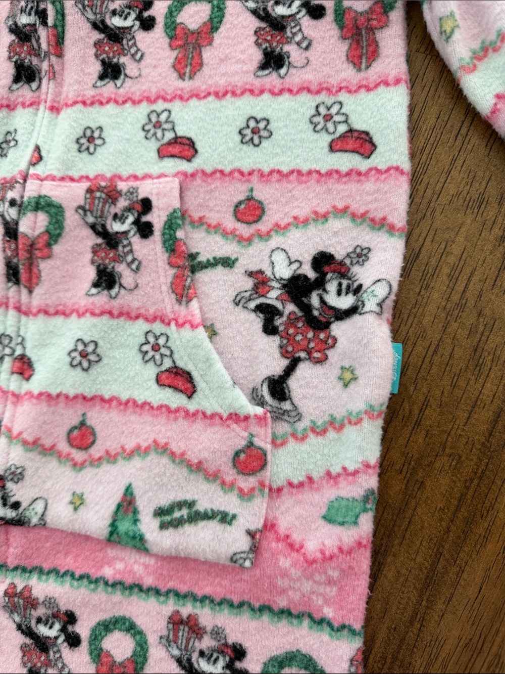 POSH PEANUT DISNEY MINNIE FAIR ISLE PACCI™ HOODED JUMPSUIT - Picture 5 of 10